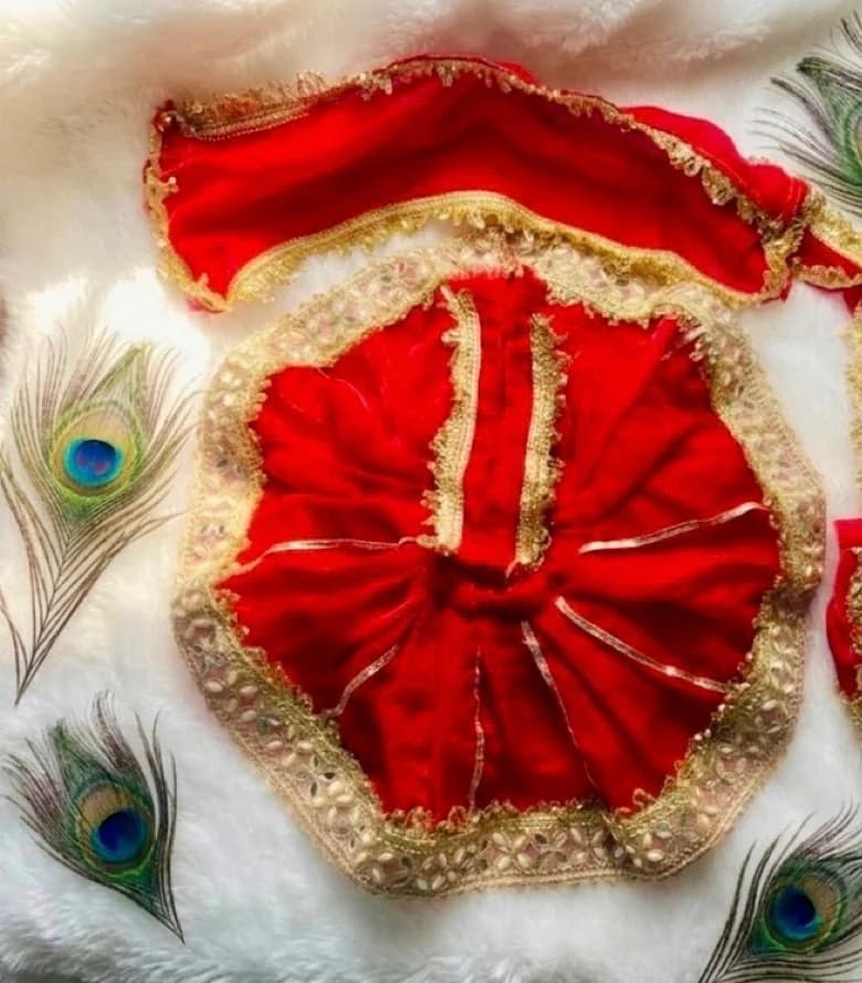 Red Chandrika detail